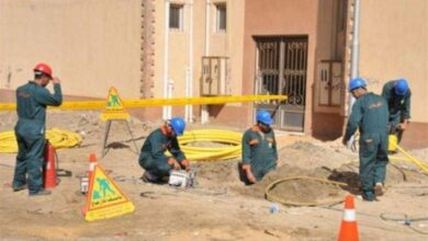 رئيس جنوب الوادي القابضة للبترول يتابع توصيل الغاز بالأقصر وقنا وأسوان