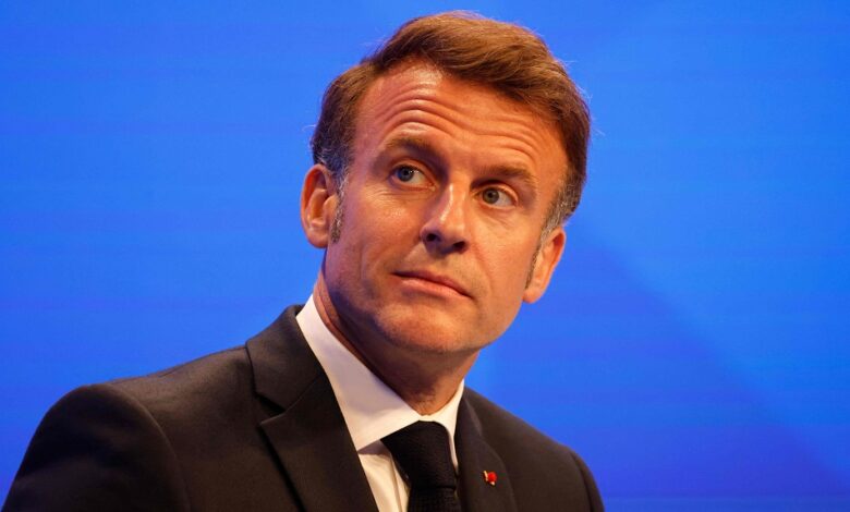 ماكرون ينفي عقد قمة لمجموعة السبع في باريس ويصف تهديدات ترامب الجمركية بغير المقبولة