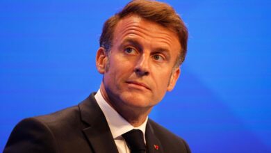 ماكرون: سفينة مساعدات إنسانية تغادر فرنسا إلى مصر دعمًا لسكان غزة