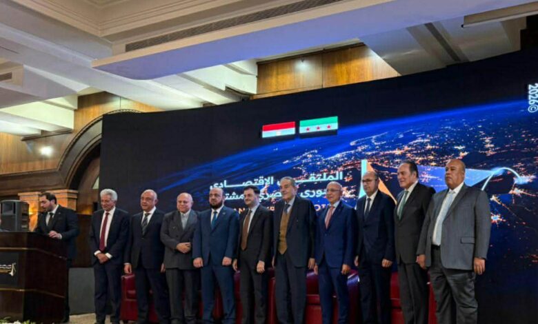 غرفة القاهرة: الملتقى السوري المصري بدمشق يفتح آفاق استثمارات مباشرة