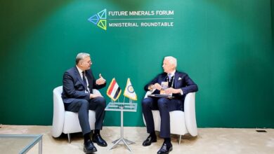 وزير البترول يبحث مع «ريو تينتو» العالمية وضع مصر على خريطة استثمارات المجموعة