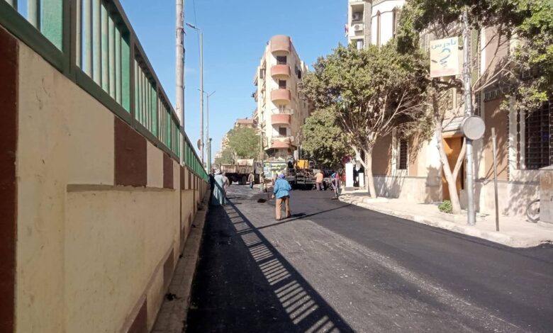 محافظ أسيوط: الانتهاء من رصف شارع الجلاء بحي شرق