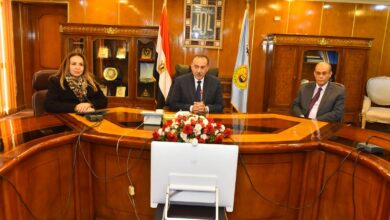 محافظ أسيوط ونائب وزير الاتصالات يستعرضان خطة التحول المؤسسي الرقمي