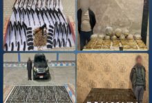 الداخلية :ضبط نصف طن مخدرات و77 سلاح ناري  بثلاث محافظات