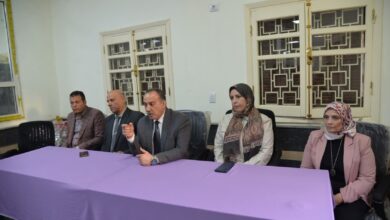 محافظ أسيوط يلتقي أهالي بني رافع بمنفلوط