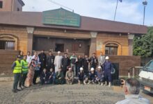  وفد من التنفيذيين والأزهر والكنيسة يزور الأقسام  لتهنئة رجال الشرطة بعيدهم باسيوط