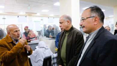 محافظ المنيا يتفقد المركز التكنولوجي بقرية طنبدى