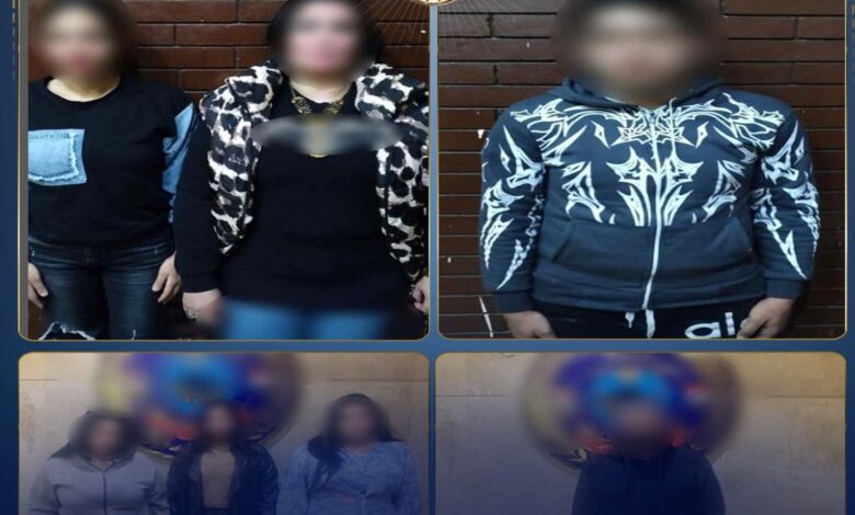 ضبط شبكة لممارسة الأعمال المنافية للآداب عبر تطبيقات الهاتف بالإسكندرية والجيزة