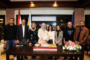  الإعلامية إيمان رياض في ضيافة نادي سموحة