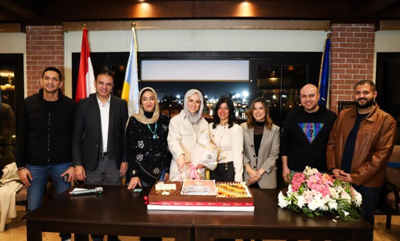  الإعلامية إيمان رياض في ضيافة نادي سموحة