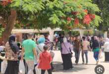 زحام المتنزهات وتكدسها