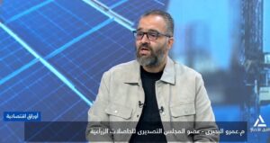 البحيرى يؤكد على أهمية إلغاء الجمارك والضرائب على مستلزمات التكنولوجية الزراعية