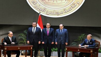 مدبولي يشهد توقيع 3 اتفاقيات دولية لمشروع «أبراج ومارينا المونت جلالة»