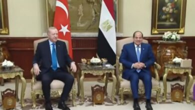 مباحثات رسمية بين الرئيس السيسي ونظيره التركي بقصر الاتحادية