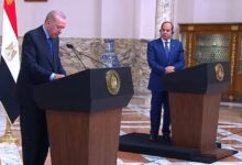 أردوغان: نرفض الانتهاكات الإسرائيلية في غزة ونسعى مع مصر لدعم الاستقرار الإقليمي