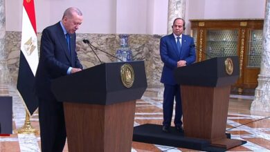 أردوغان: نرفض الانتهاكات الإسرائيلية في غزة ونسعى مع مصر لدعم الاستقرار الإقليمي