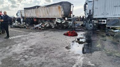 كارثة أول أيام رمضان: 18 وفاة في تصادم مروع على محور 30 يونيو جنوب بورسعيد