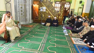 محافظ أسيوط يشهد احتفال الأوقاف بليلة النصف من شعبان بمسجد ناصر