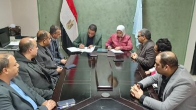  بروتوكول تعاون بين الشباب والرياضة والهلال الأحمر باسيوط