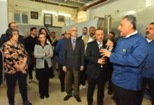 محافظ أسيوط يستكمل جولاته مع وفد الاتحاد الأوروبي