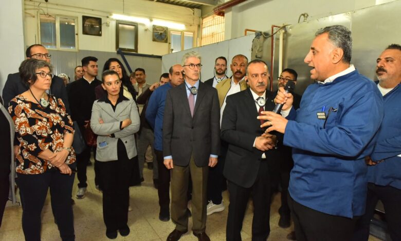 محافظ أسيوط يستكمل جولاته مع وفد الاتحاد الأوروبي