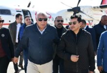 وزير الرياضة يصل الوادي الجديد في جولة تفقدية للمنشآت والبرامج الشبابية