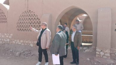 محافظ الوادي الجديد يبحث إحياء وإعادة تأهيل قرية المعماري حسن فتحي