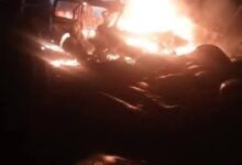 مصرع 7 أشخاص وإصابة 6 آخرين في حادث مروع على طريق السلوم الدولي