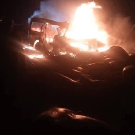 مصرع 7 أشخاص وإصابة 6 آخرين في حادث مروع على طريق السلوم الدولي