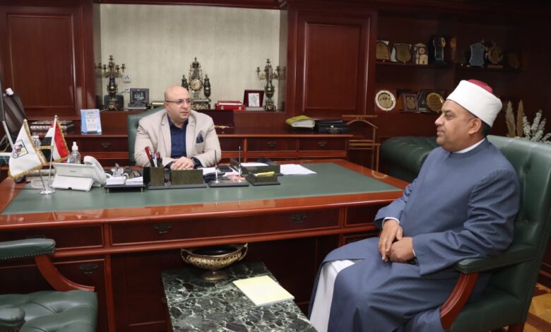 محافظ بني سويف يناقش ملفات العمل الدعوي واستعدادات الأوقاف لشهر رمضان