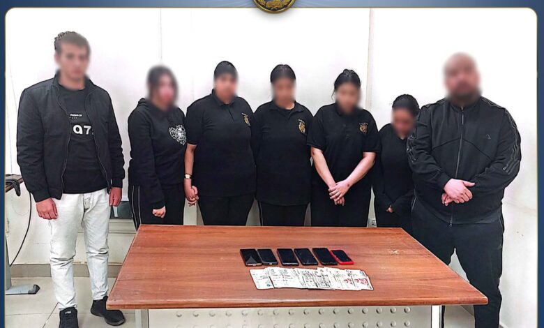 سقوط نادٍ صحي بلا ترخيص لممارسة أعمال منافية للآداب بالعجوزة