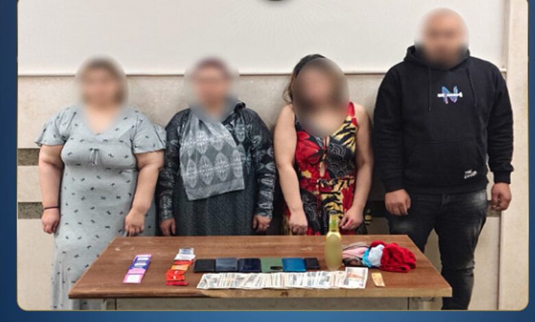 ضبط سيدة تدير مسكنًا لممارسة الأعمال المنافية للآداب