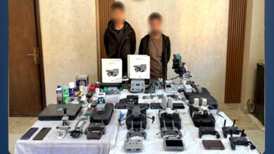 ضبط شخصين في بنى سويف لبيع طائرات "درون" بدون تصريح عبر مواقع التواصل الاجتماعي
