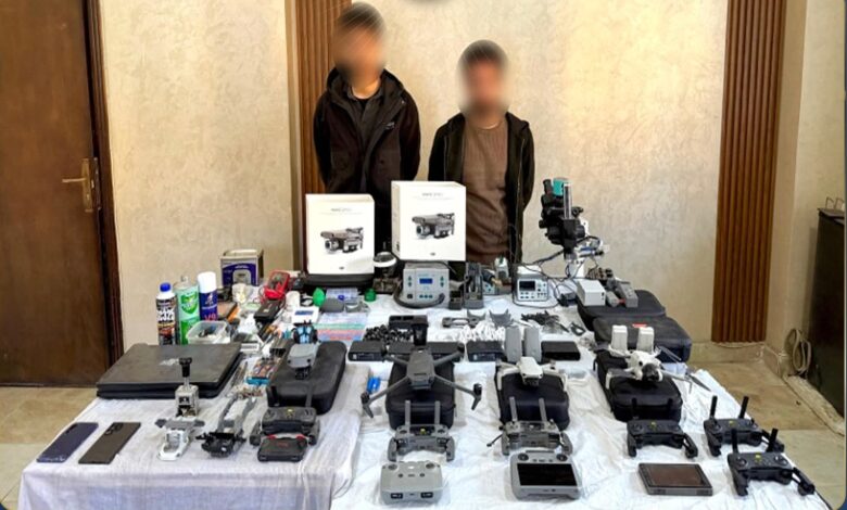 ضبط شخصين في بنى سويف لبيع طائرات "درون" بدون تصريح عبر مواقع التواصل الاجتماعي