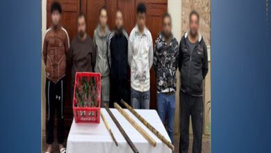 مشاجرة بزجاجات وعصي خشبية بسبب خلاف على ركن دراجة نارية بمدينة نصر وضبط المتهمين