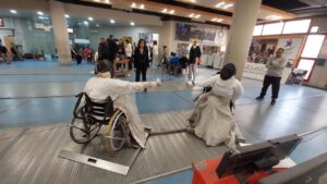 ختام أول بطولة لسلاح المبارزة على الكراسي