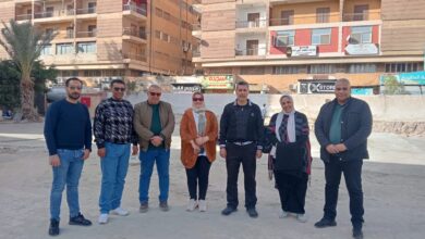 وكيل  تعليم مطروح تتابع جاهزية طه ساطور الثانوية بنات لانطلاق الفصل الدراسي الثاني