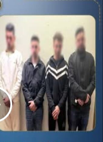 ضبط المتهمين في واقعة التعدي على محل ملابس وإغلاقه بالقوة في طامية