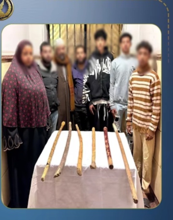 ضبط 7 أشخاص تعدوا على شخص بالعصي في المنوفية بزعم "تهذيبه"