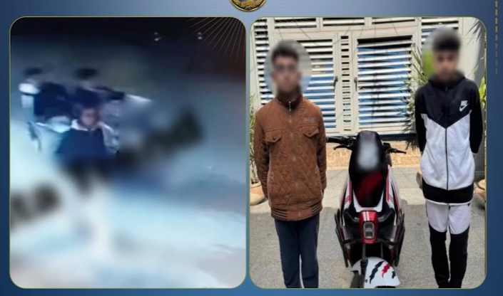 أمن الغربية يضبط "متحرشي السكوتر" بطنطا بعد تداول فيديو الواقعة