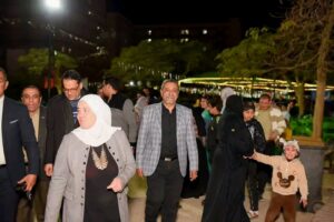 بالصور ايمن حافظ عفرة يشارك في حفل الافطار السنوي لادارة غرب طنطا التعليمية