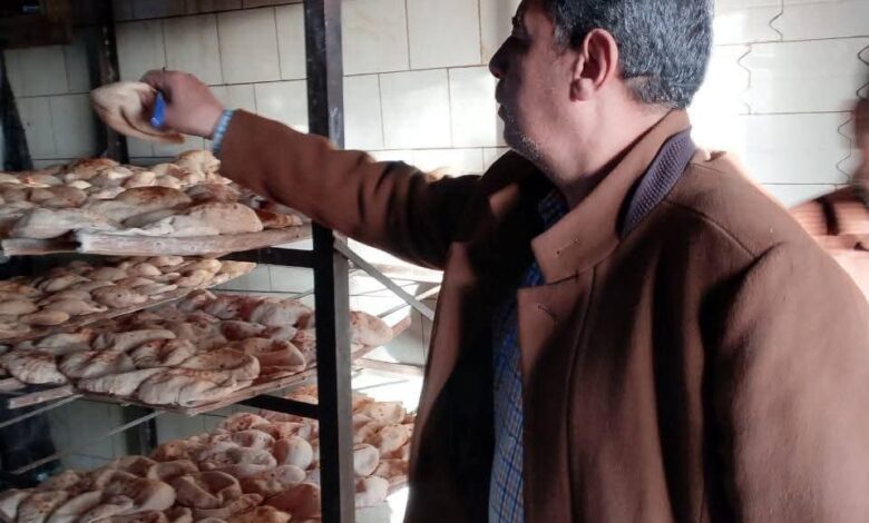 محافظ المنيا :تحرير 174 مخالفة تموينية خلال حملات على المخابز والأسواق