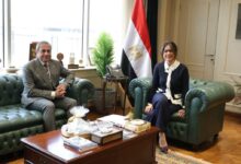 وزيرة الثقافة تبحث مع رئيس شركة العاصمة الإدارية تعزيز التعاون الثقافي والفني