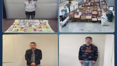 ضبط أكثر من مليون قطعة ألعاب نارية خلال حملات أمنية مكثفة