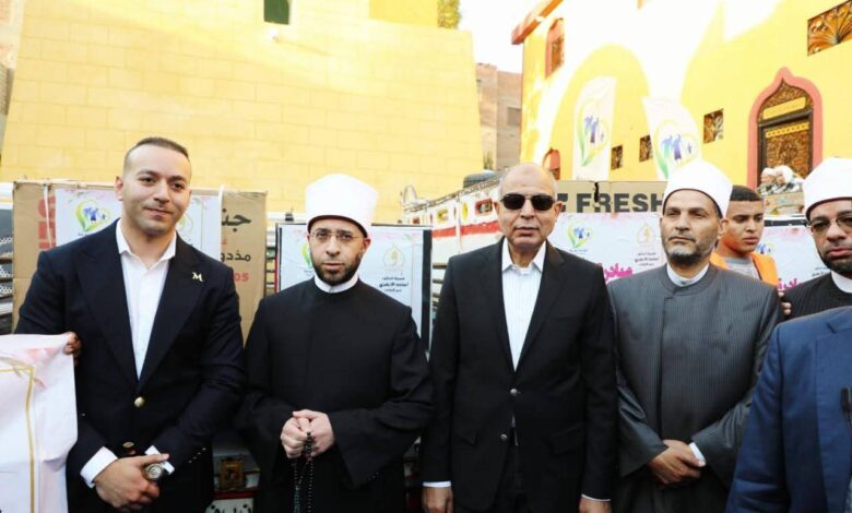 وزير الأوقاف ومحافظ المنيا