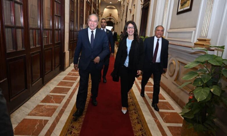 لجنة العلاقات الخارجية بمجلس الشيوخ تجتمع بوزيرة الثقافة