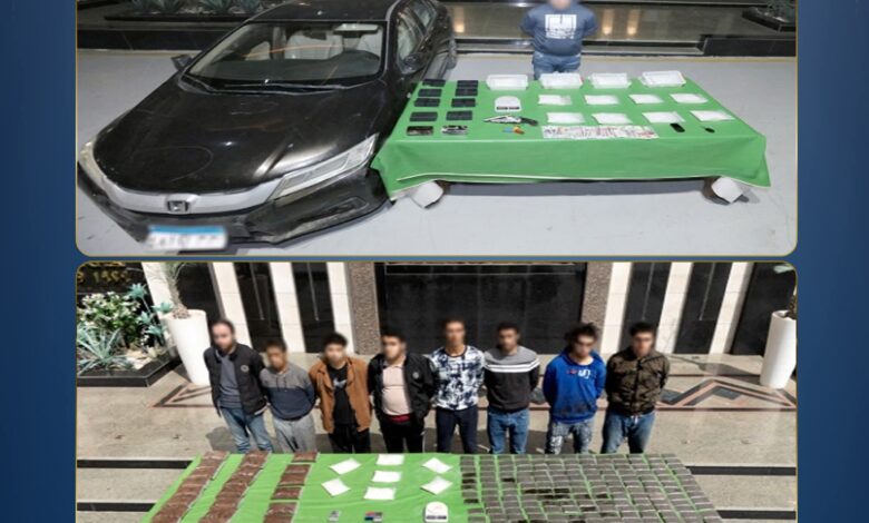 ضبط 600 كيلو مخدرات و161 سلاحًا بعدة محافظات