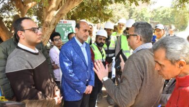 محافظ أسيوط يتفقد مشروع خط طرد صرف صحي البركة ويوجه بتسريع التنفيذ