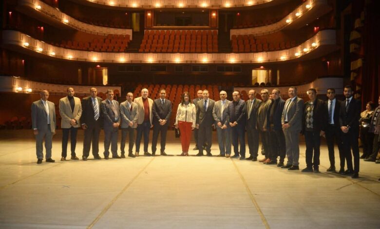 وزيرة الثقافة تتفقد دار الأوبرا المصرية وتوجّه برفع كفاءة الخدمات