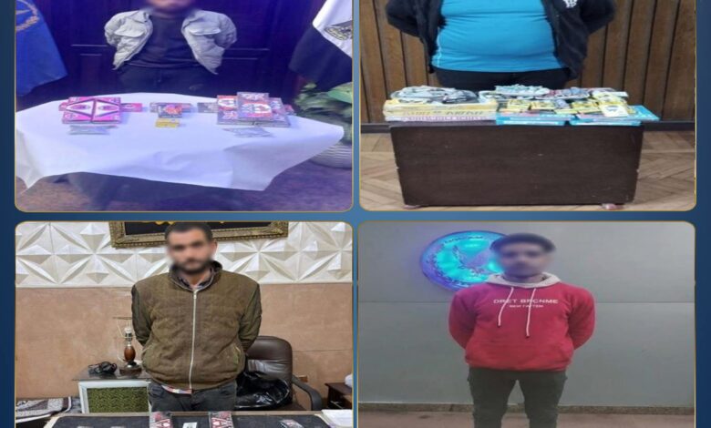 ضبط أكثر من مليون قطعة ألعاب نارية خلال حملات مكثفة لوزارة الداخلية